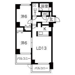 クラークビルの物件間取画像